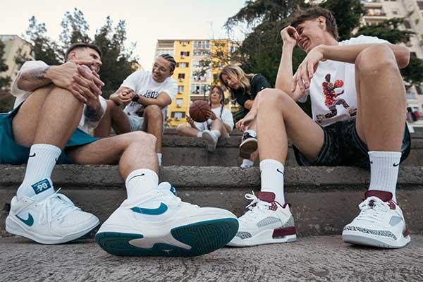 Lifestyle sneakers and shoes Air Jordan, Nike, UA
